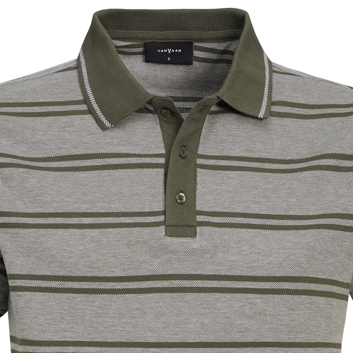 Herren Poloshirt mit Streifen