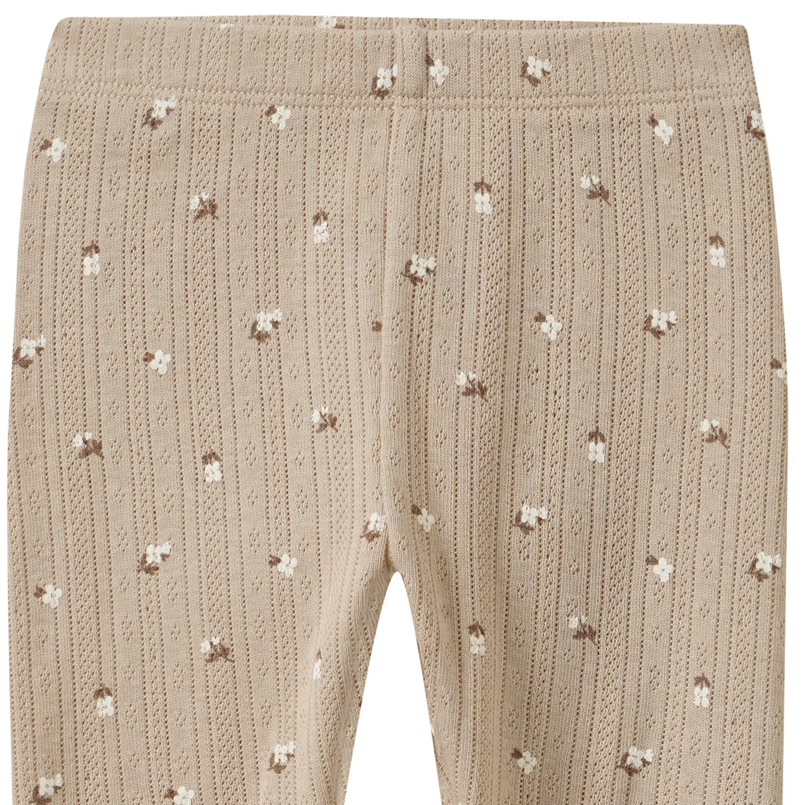 Legging voor newborns met bloemetjes