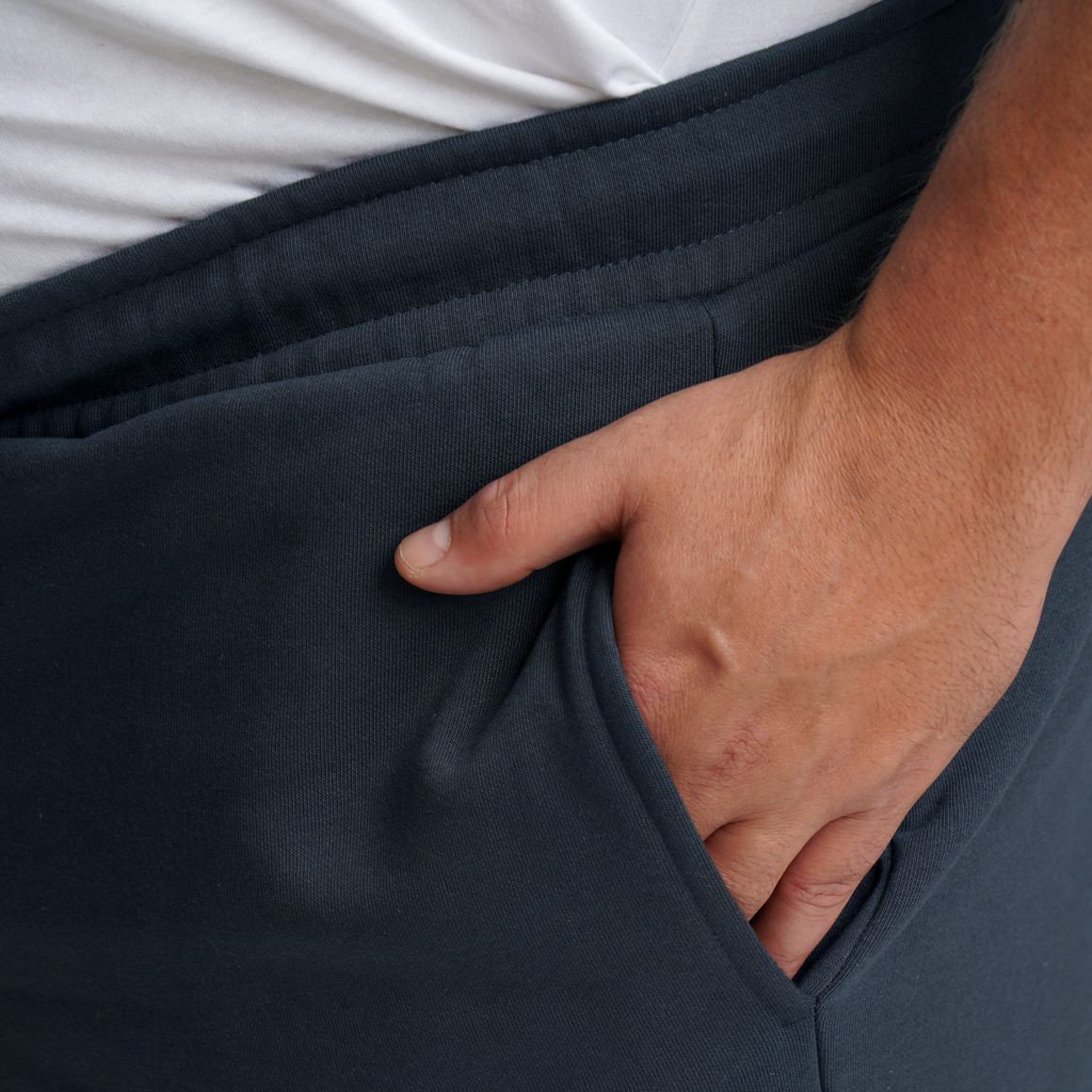 Herren Sweatshorts in Unifarben