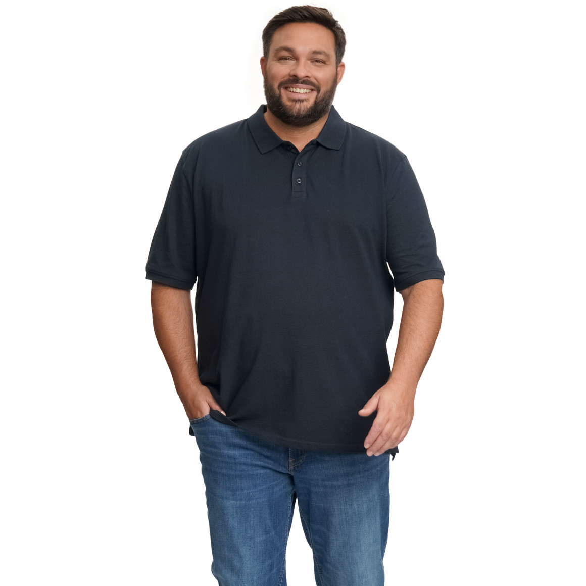 Herren Poloshirt in Piqué-Qualität