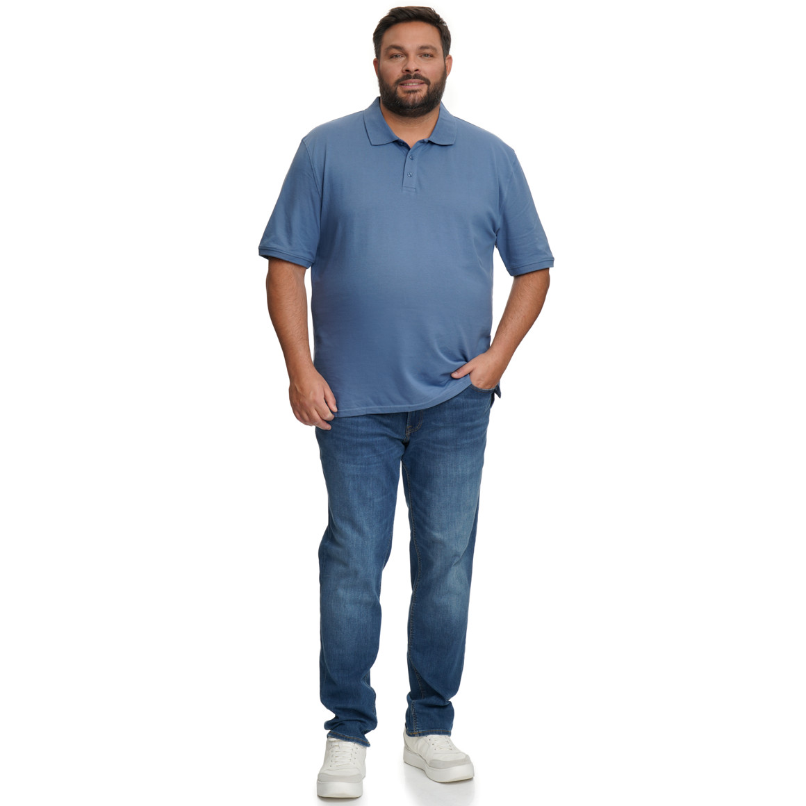 Herren Poloshirt in Piqué-Qualität
