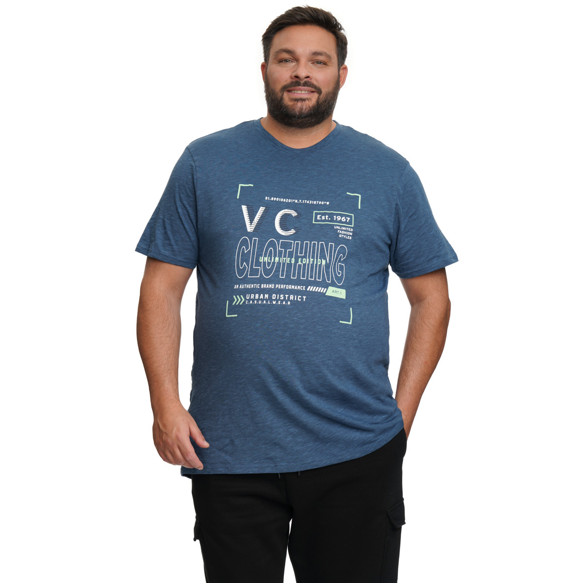 Herren T-Shirt mit Print