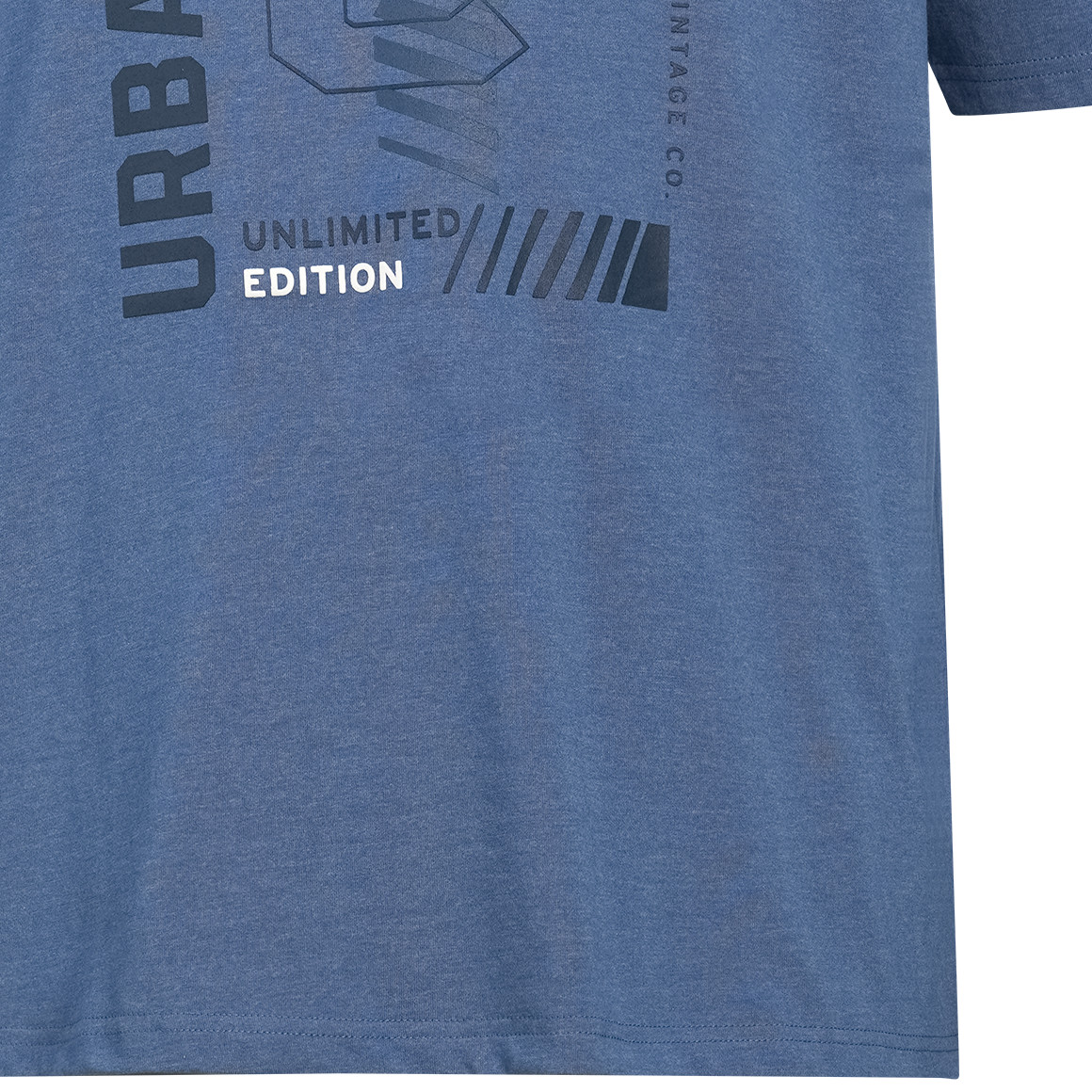 Herren-T-Shirt mit großem Print