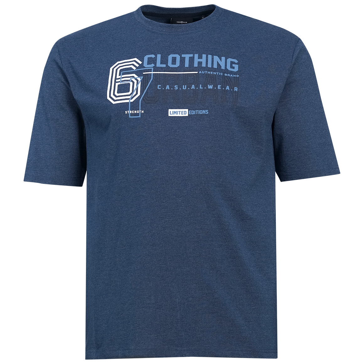 Herren-T-Shirt mit großem Print