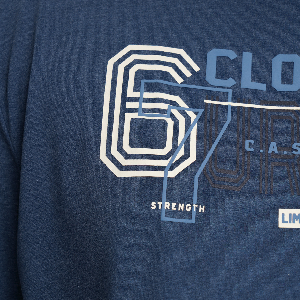 Herren-T-Shirt mit großem Print