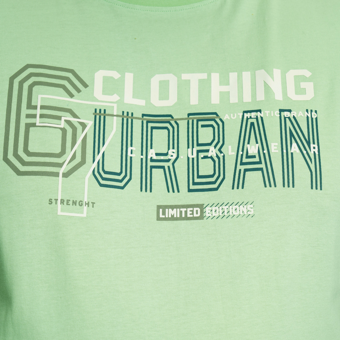 Herren-T-Shirt mit großem Print