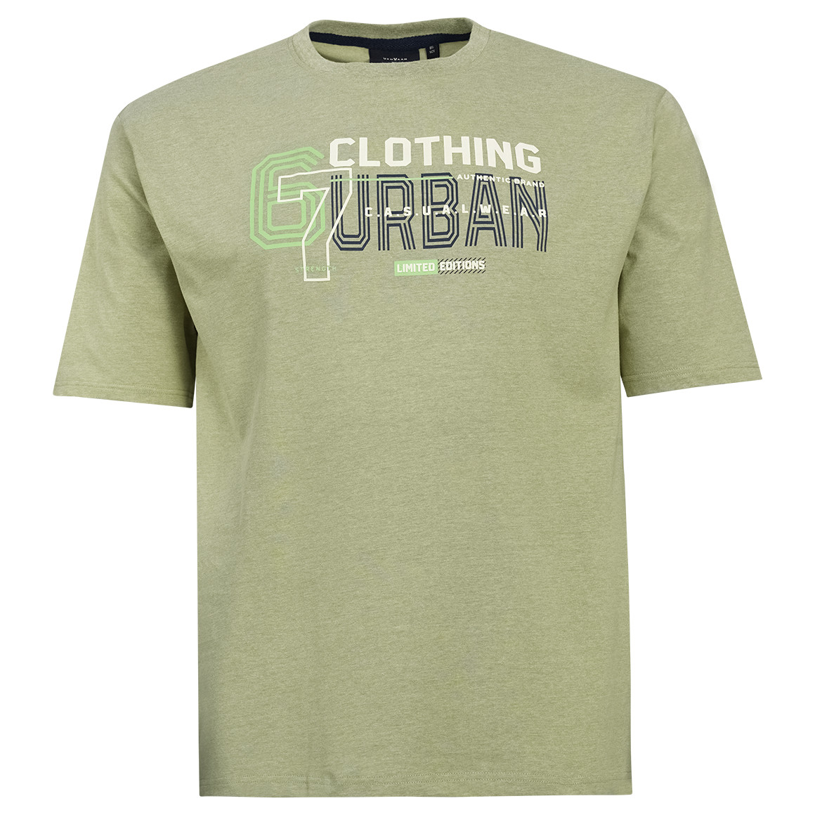 Herren-T-Shirt mit großem Print