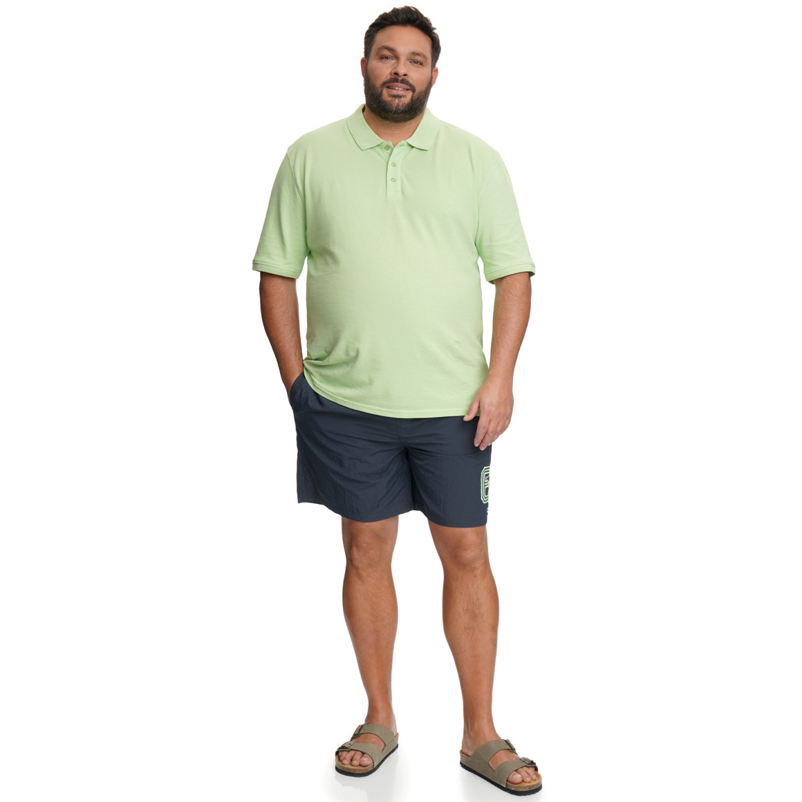 Herren Badeshorts mit Tunnelzug