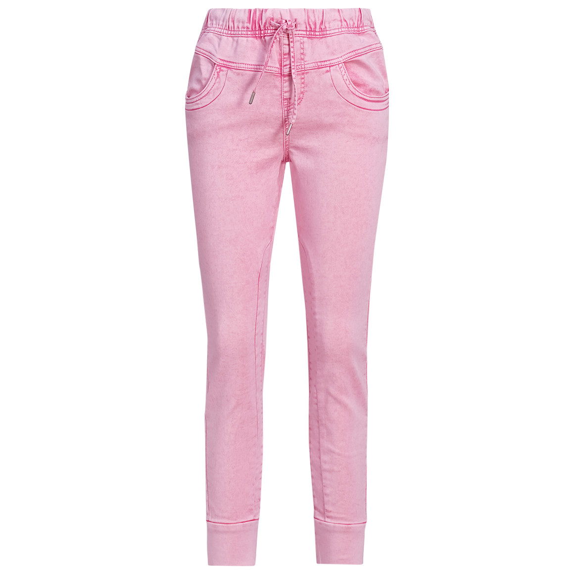 Damen Jeggings mit Used-Waschung
