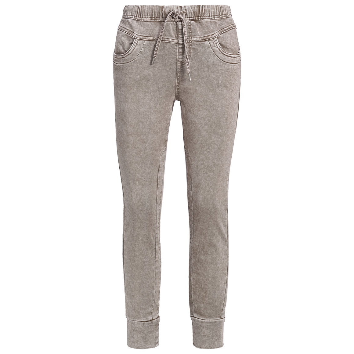 Damen Jeggings mit Used-Waschung