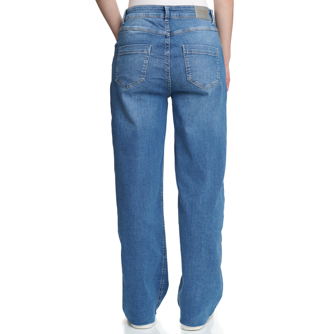 Damen Straight-Jeans im Relaxed-Style