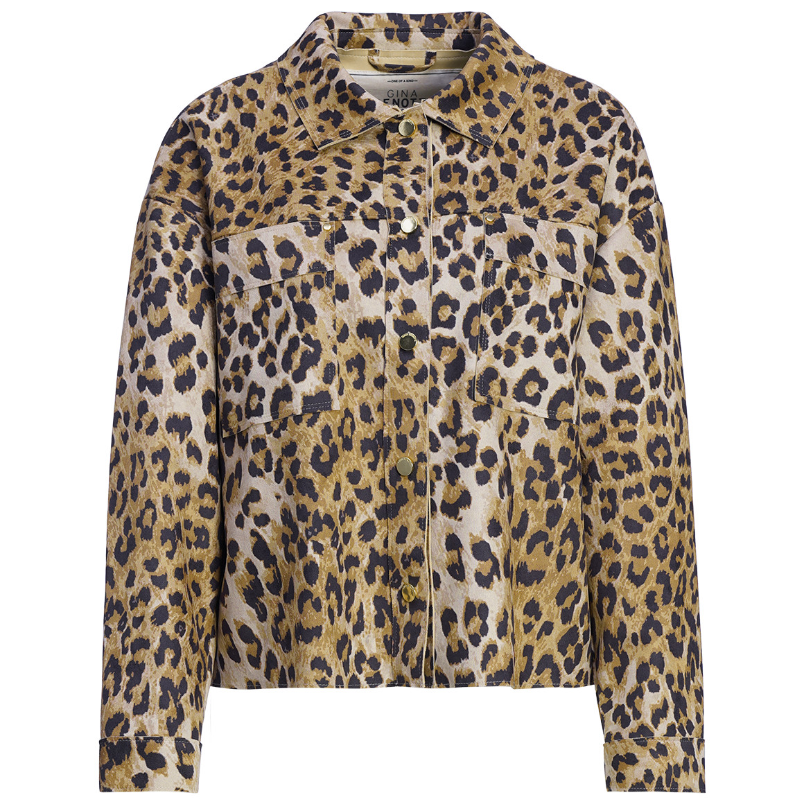 Damen Blazer im Leo-Look