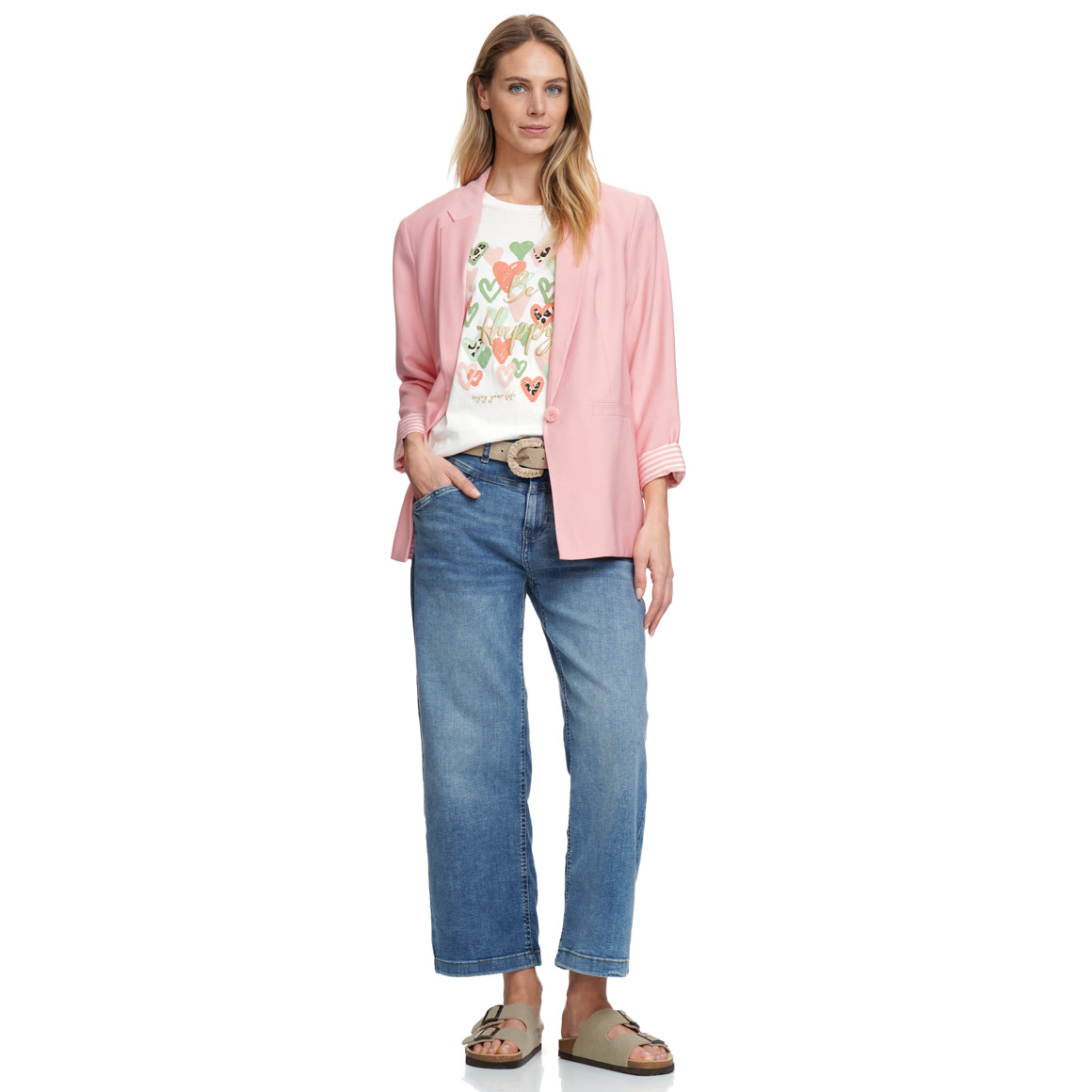 Damen Blazer mit Reverskragen