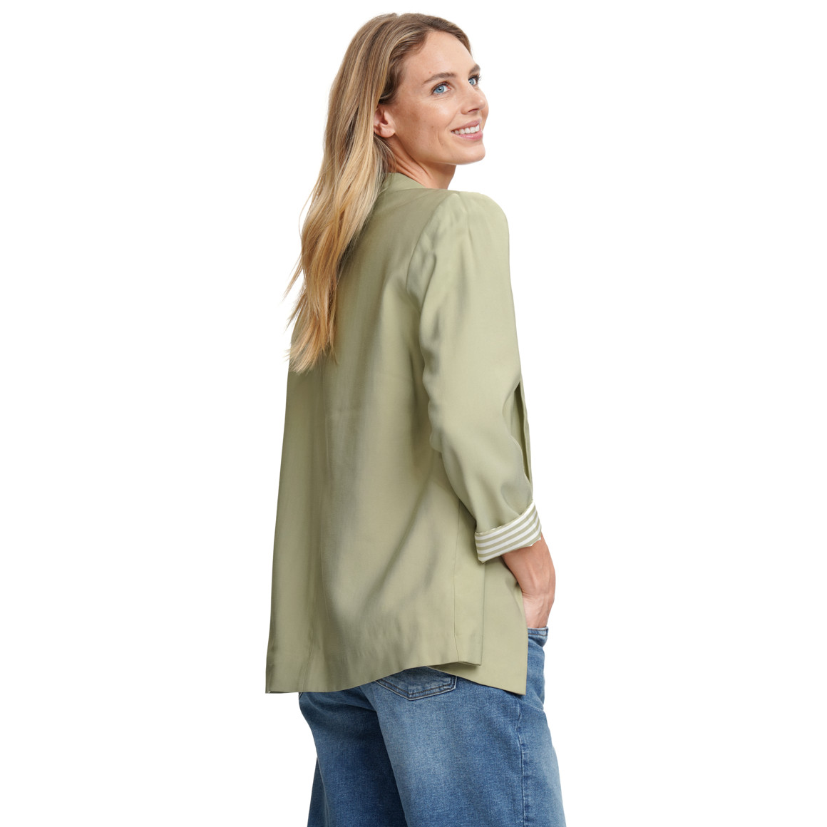 Damen Blazer mit Reverskragen