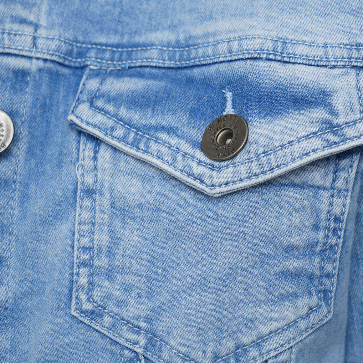 Damen Jeansjacke mit Knöpfen