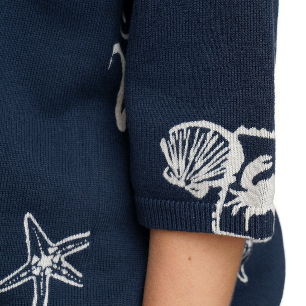 Damen Strickpullover mit maritimen Motiven