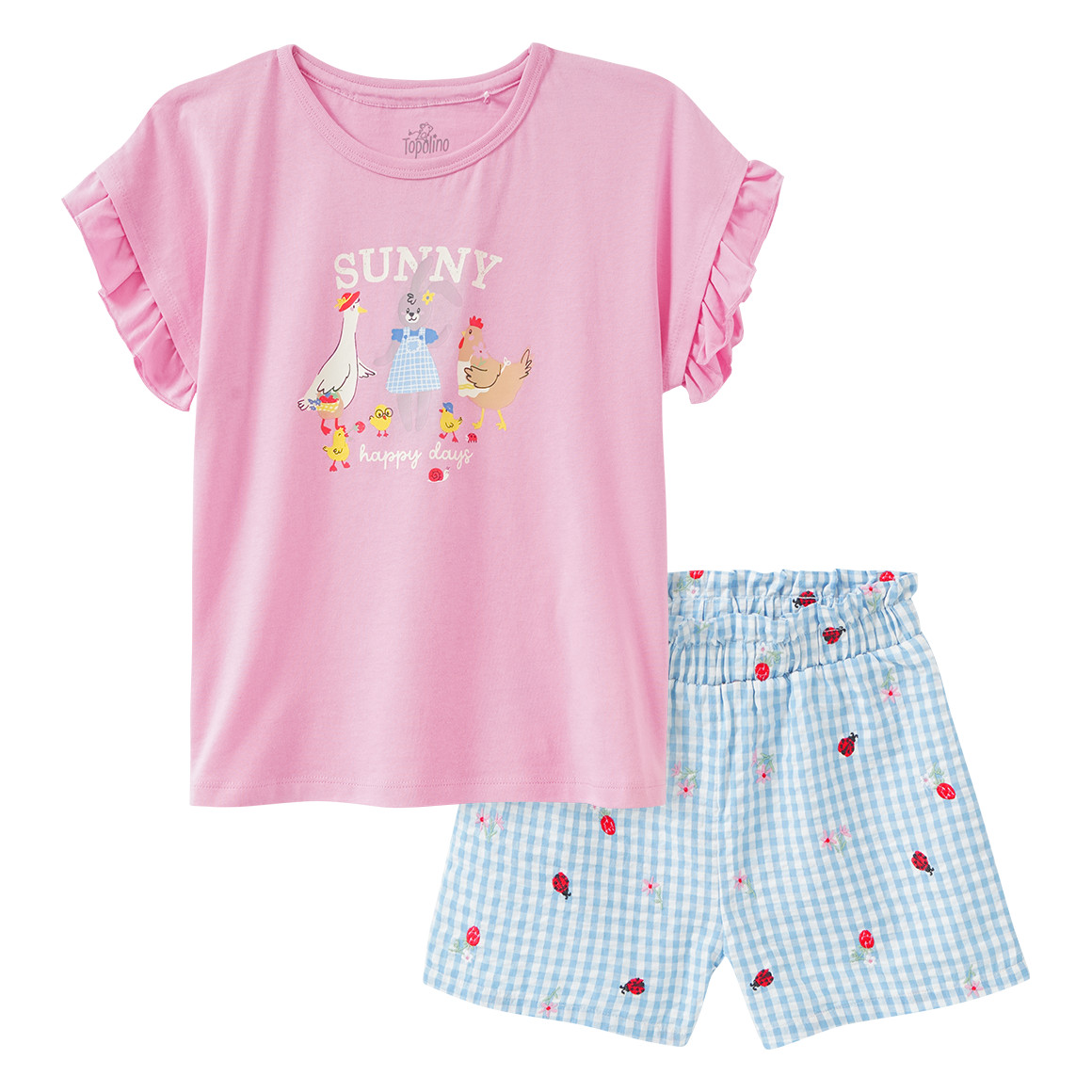 Mädchen Shorty aus Bio-Baumwolle