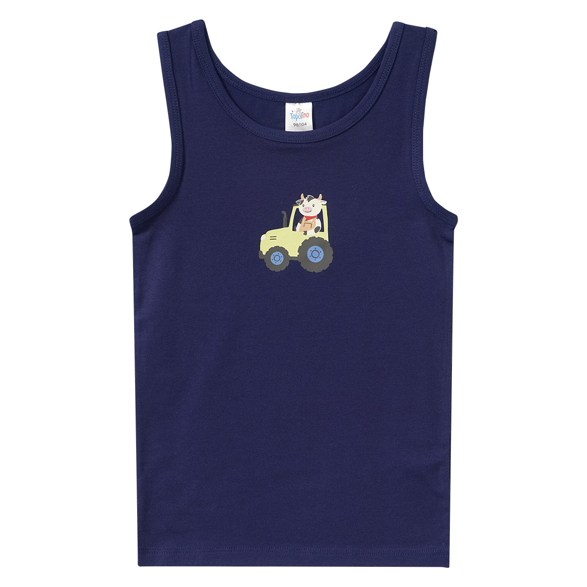 3 Jungen Unterhemden in verschiedenen Dessins