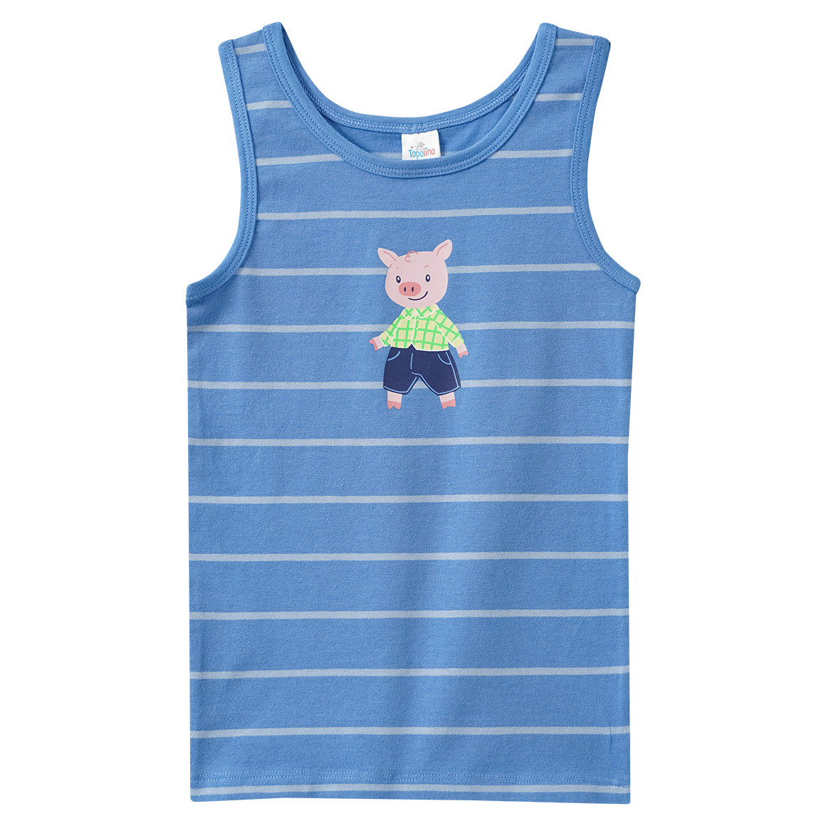 3 Jungen Unterhemden in verschiedenen Dessins