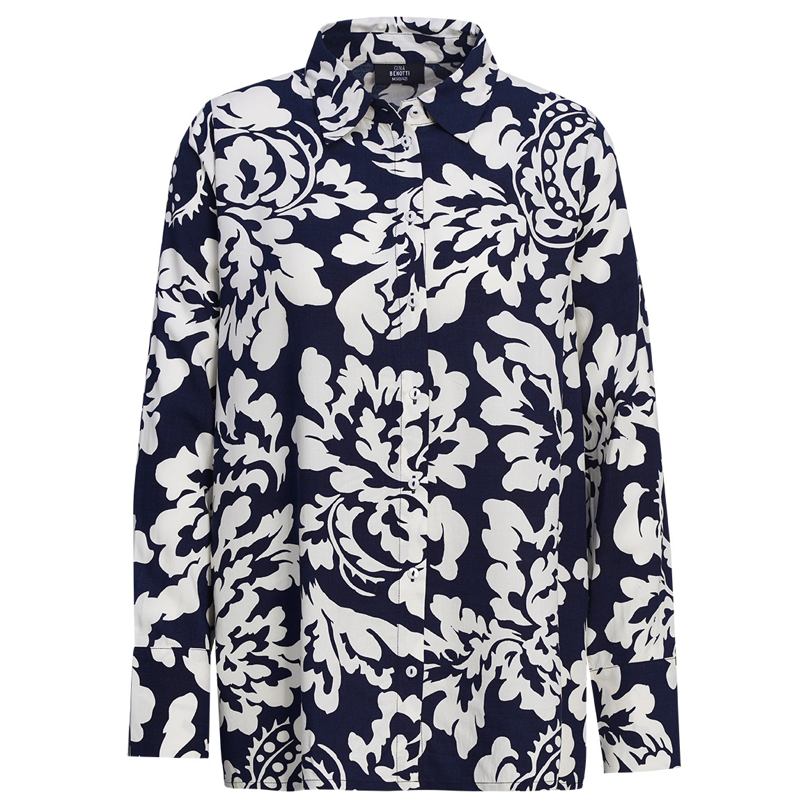 Damen Bluse mit Blumen-Muster