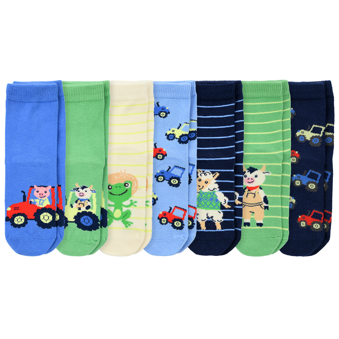 7 Paar Jungen Socken im Set
