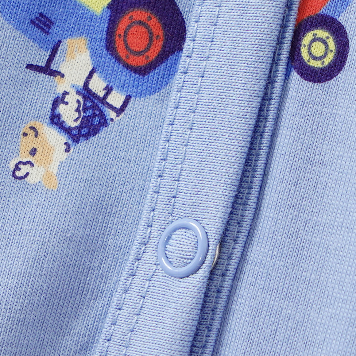 2 Baby Schlafanzüge aus Bio-Baumwolle