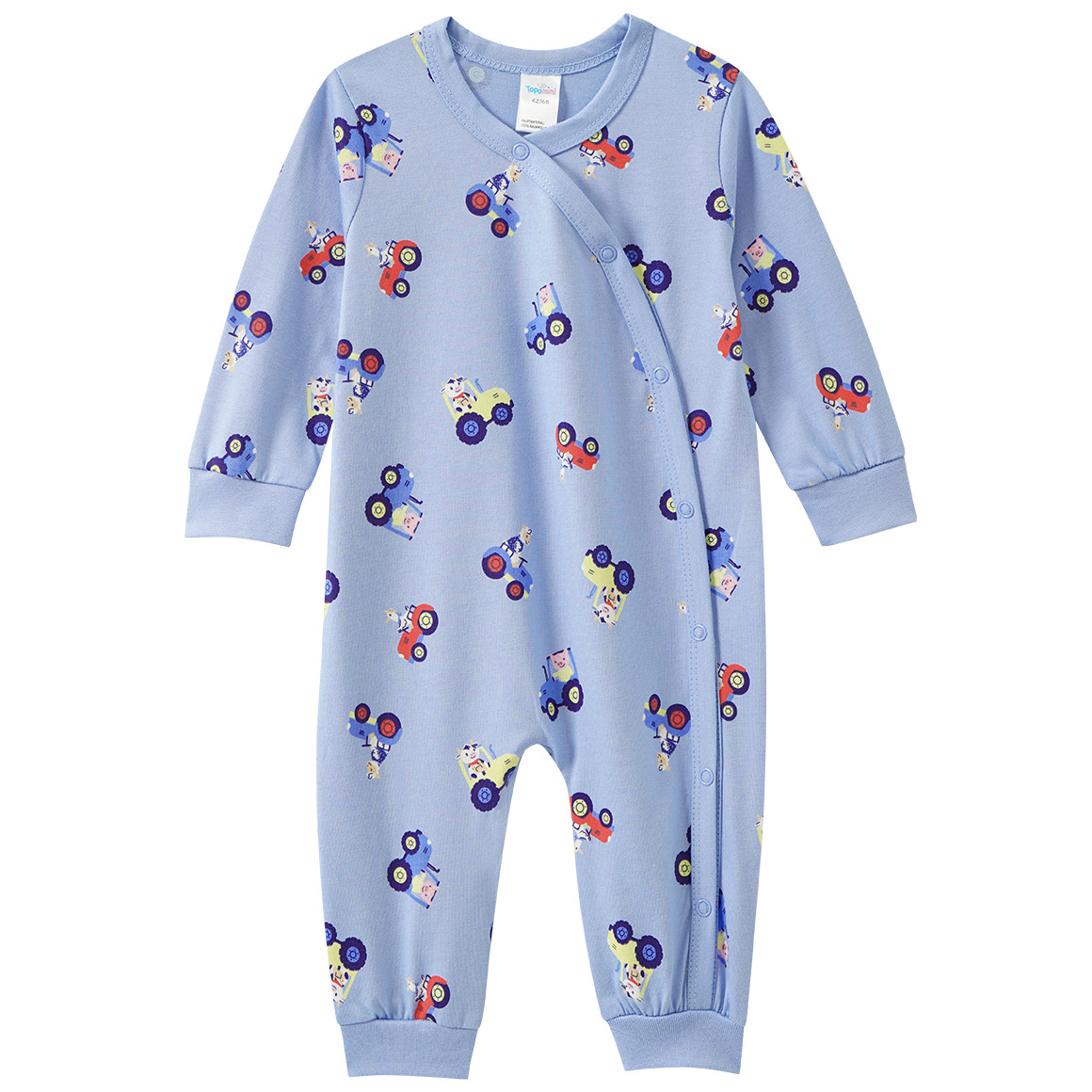 2 Baby Schlafanzüge aus Bio-Baumwolle