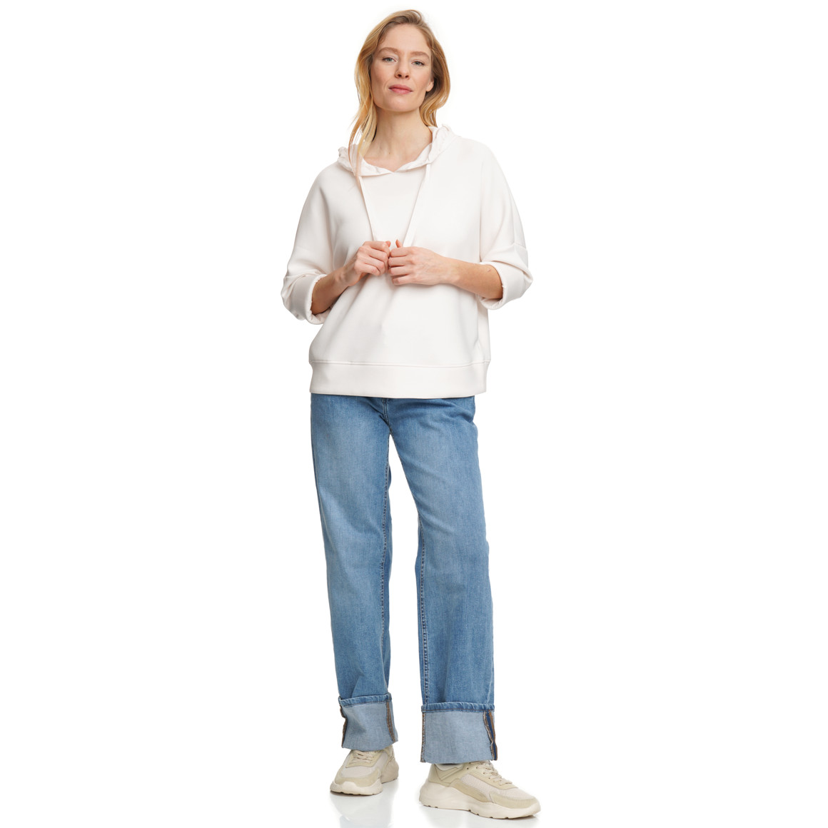 Damen Hoodie aus Modal-Mix