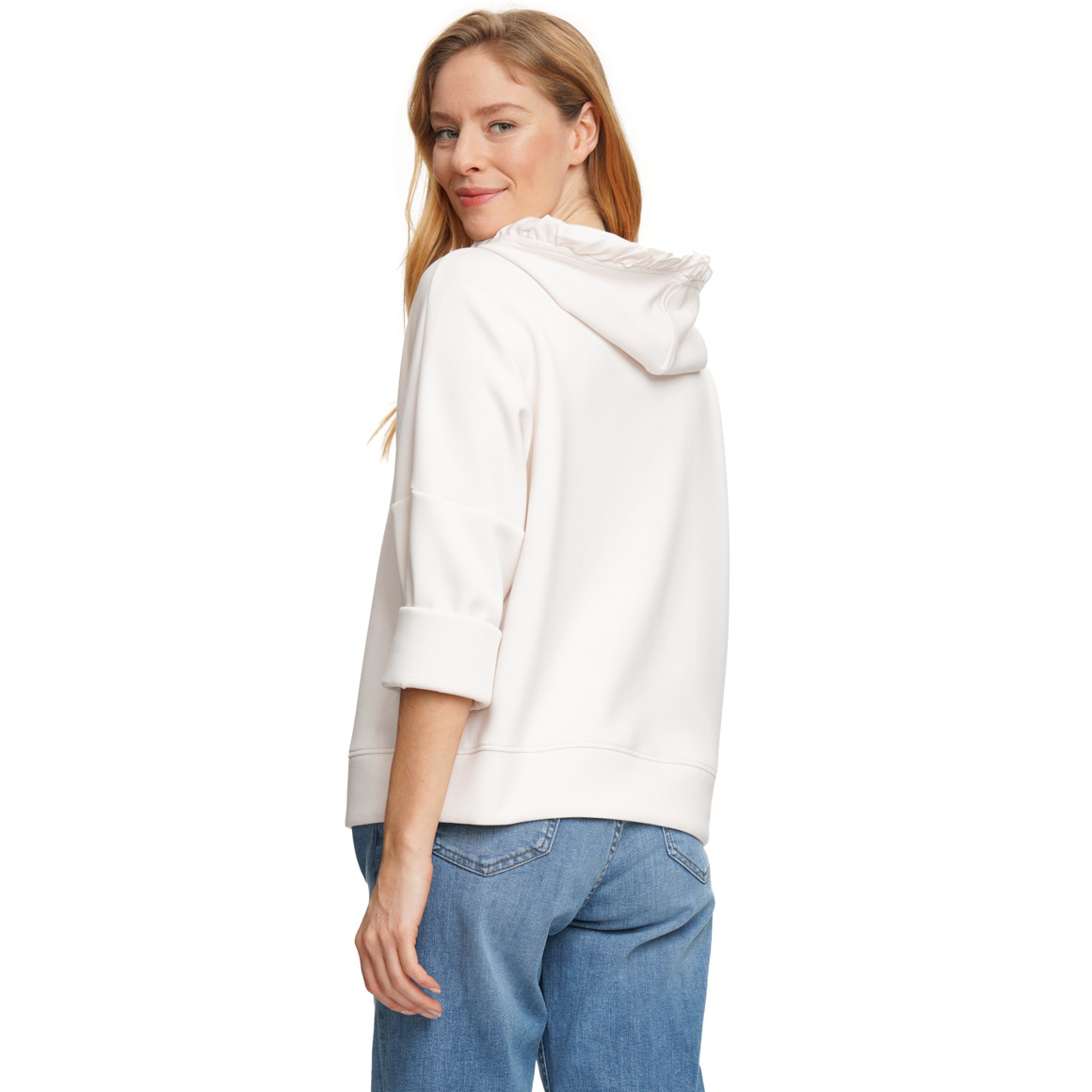 Damen Hoodie aus Modal-Mix