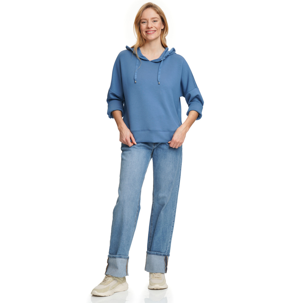 Damen Hoodie aus Modal-Mix