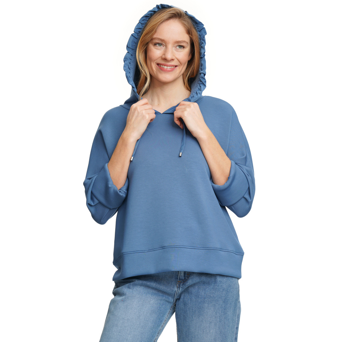 Damen Hoodie aus Modal-Mix