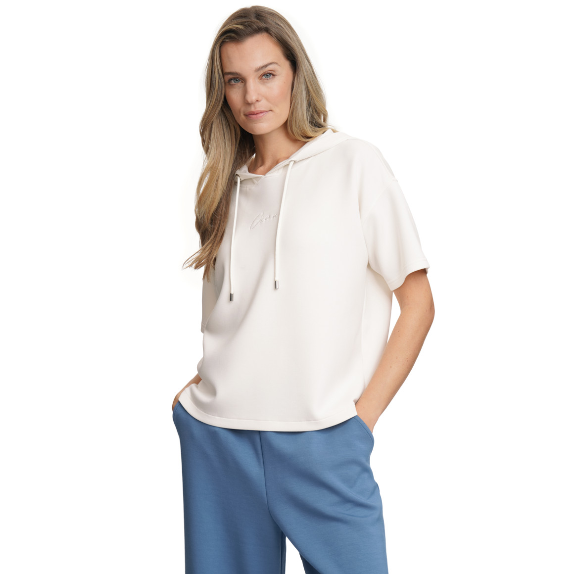 Damen Kapuzenshirt aus Modal-Mix