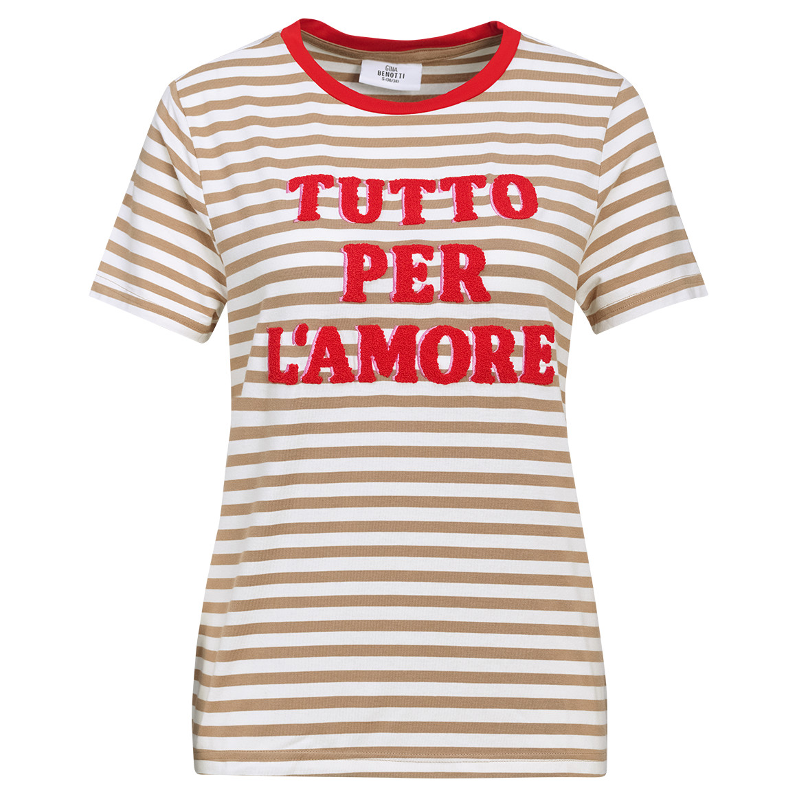 Damen T-Shirt mit Applikation