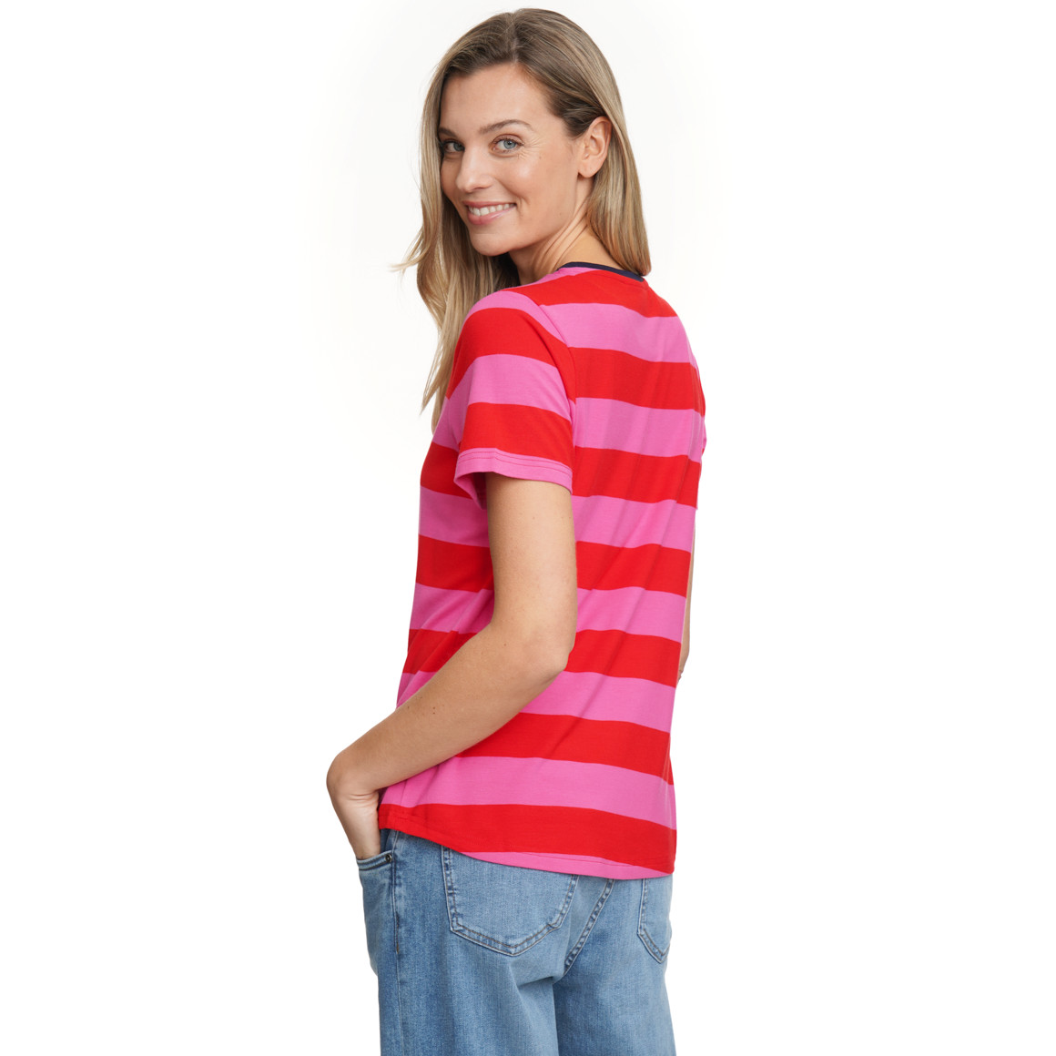 Damen T-Shirt mit Applikation