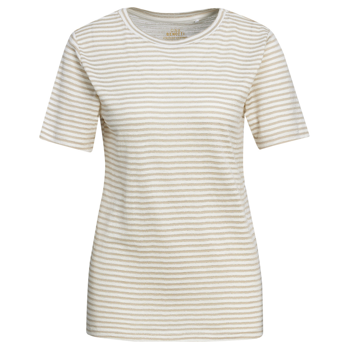 Damen T-Shirt mit Effektgarn
