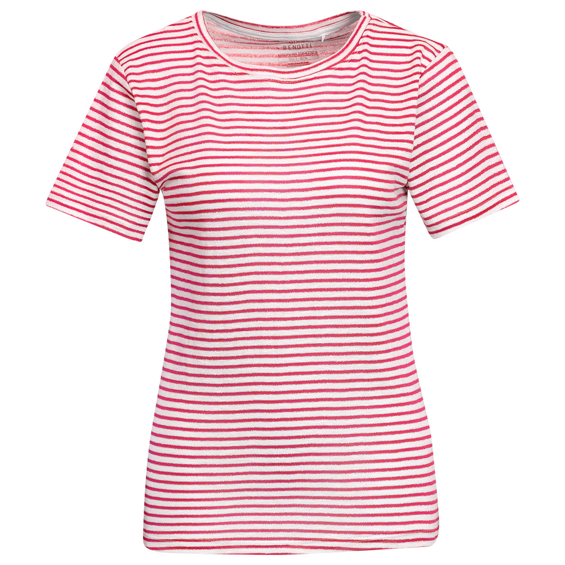 Damen T-Shirt mit Effektgarn