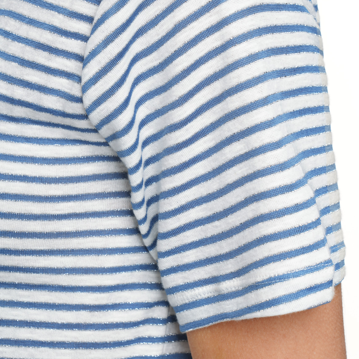 Damen T-Shirt mit Effektgarn