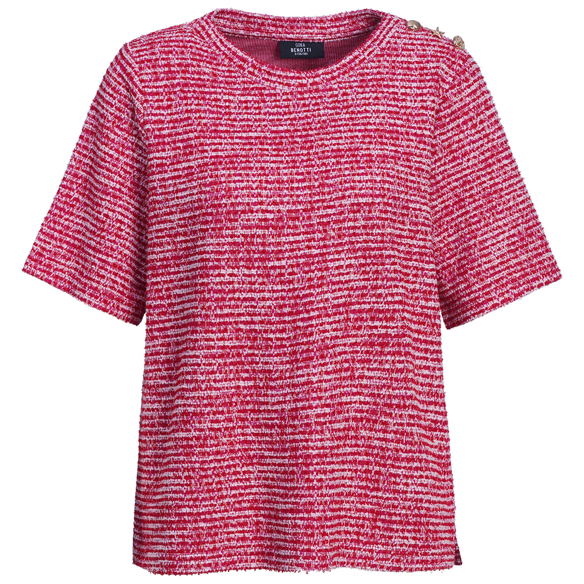 Damen Sweatshirt in Bouclé-Optik