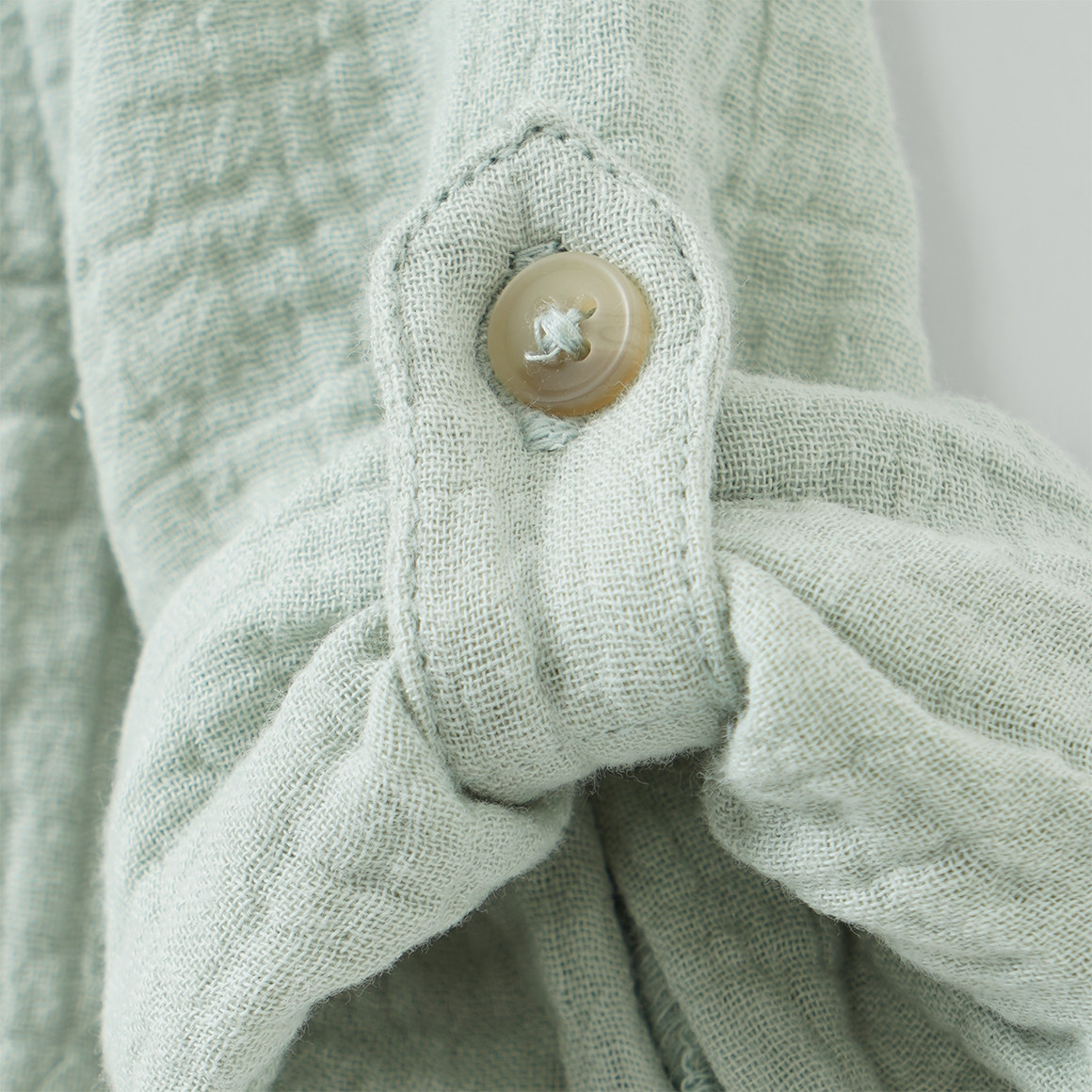 Baby Musselin-Hemd aus Bio-Baumwolle