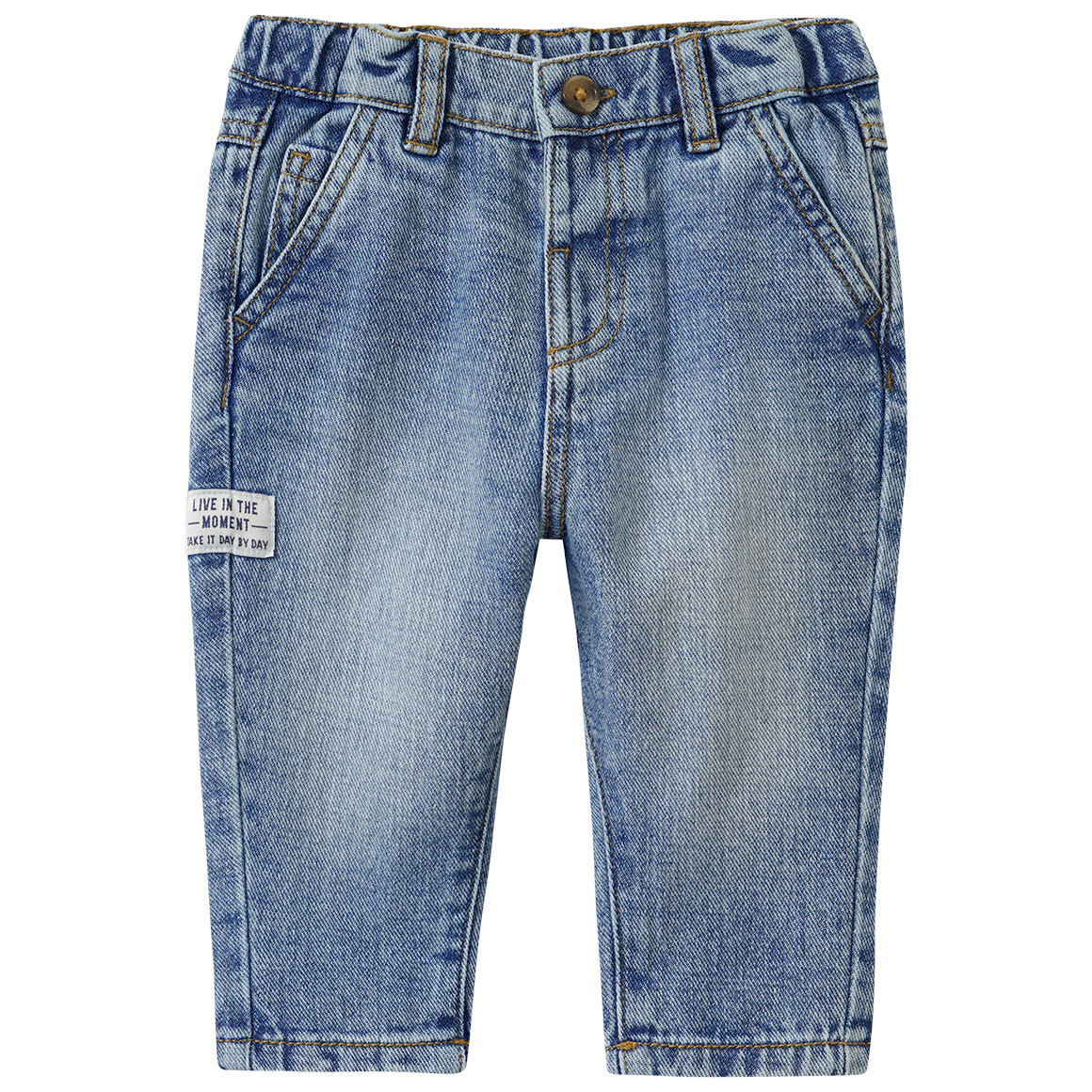 Baby Jeans aus Bio-Baumwolle