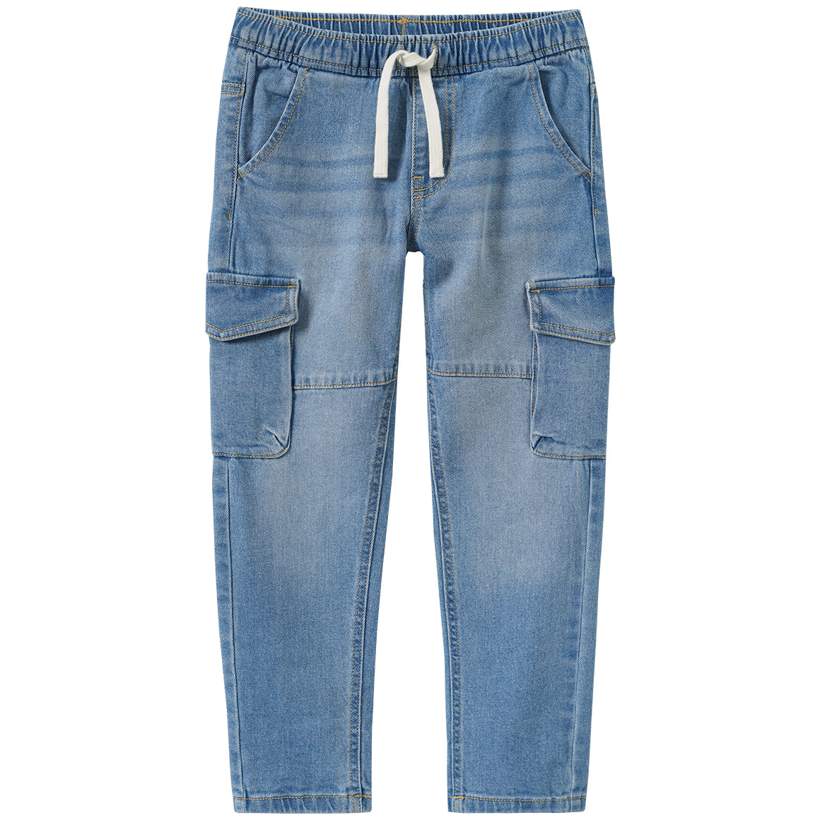 Jungen Cargo-Jeans mit Elastikbund
