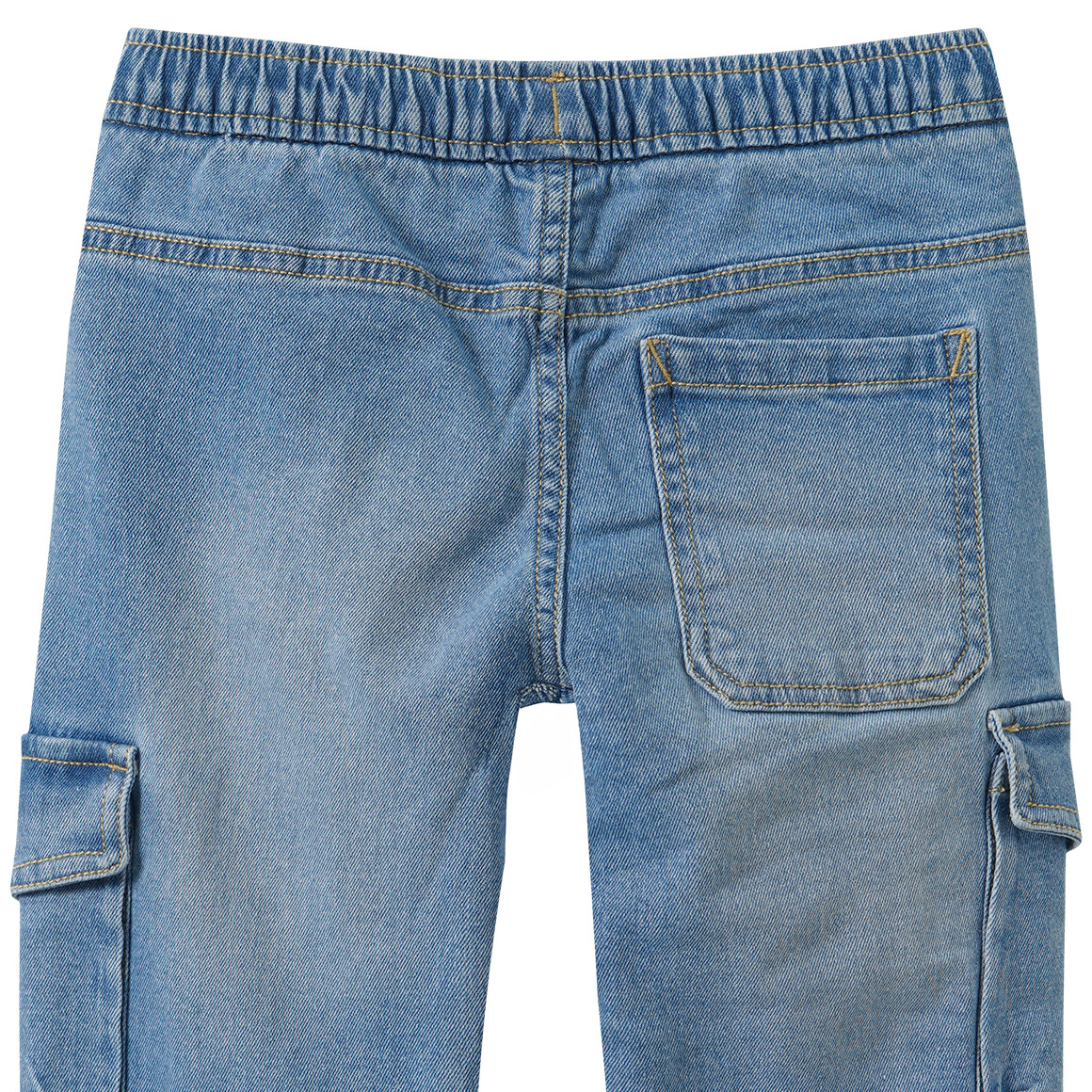 Jungen Cargo-Jeans mit Elastikbund