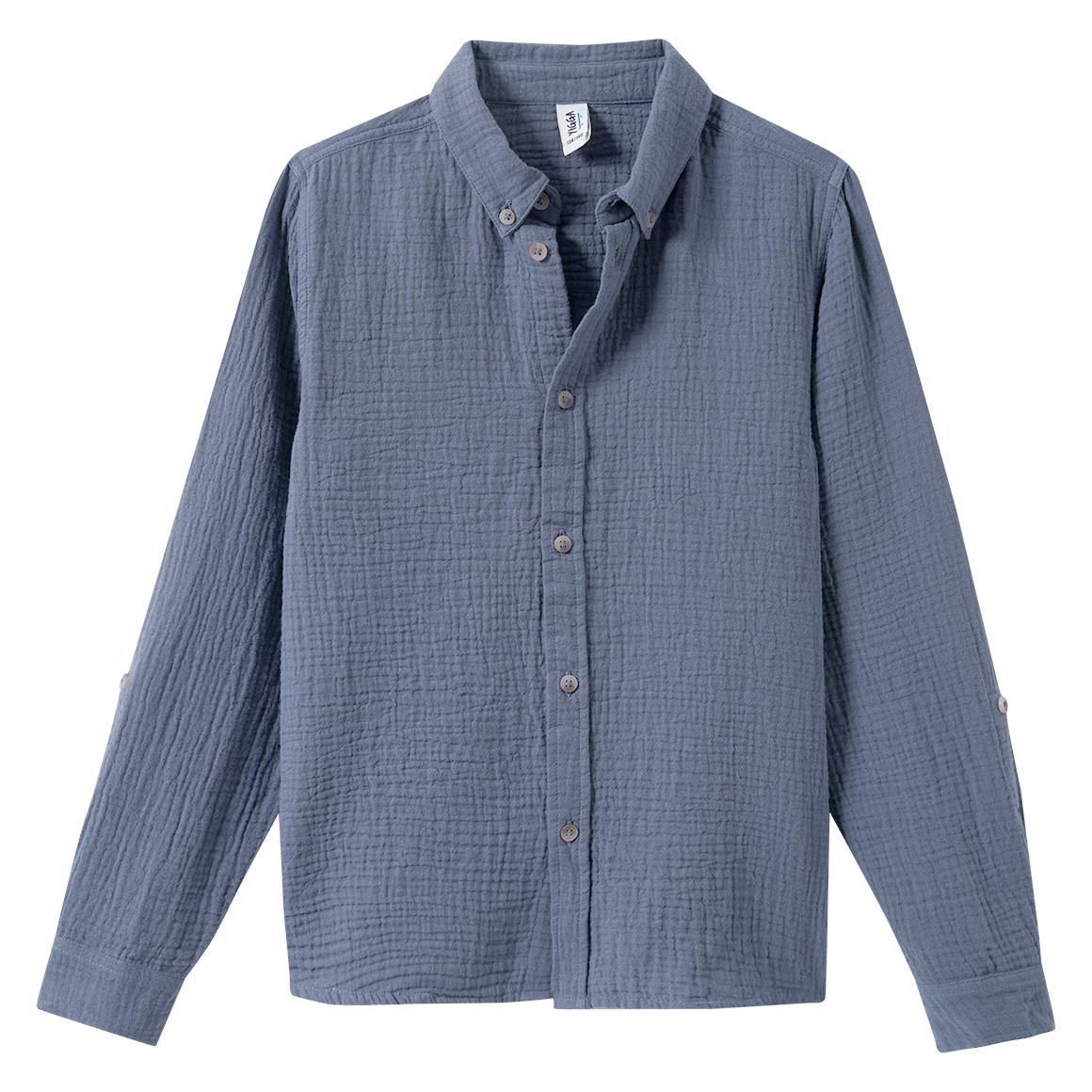 Jungen Musselin-Hemd aus Bio-Baumwolle