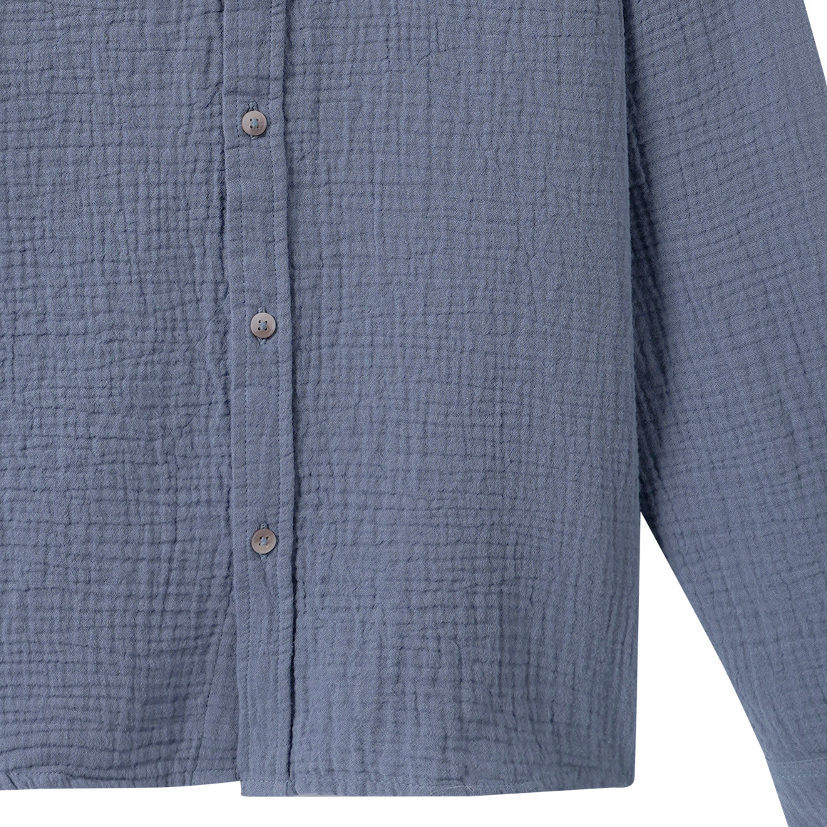 Jungen Musselin-Hemd aus Bio-Baumwolle