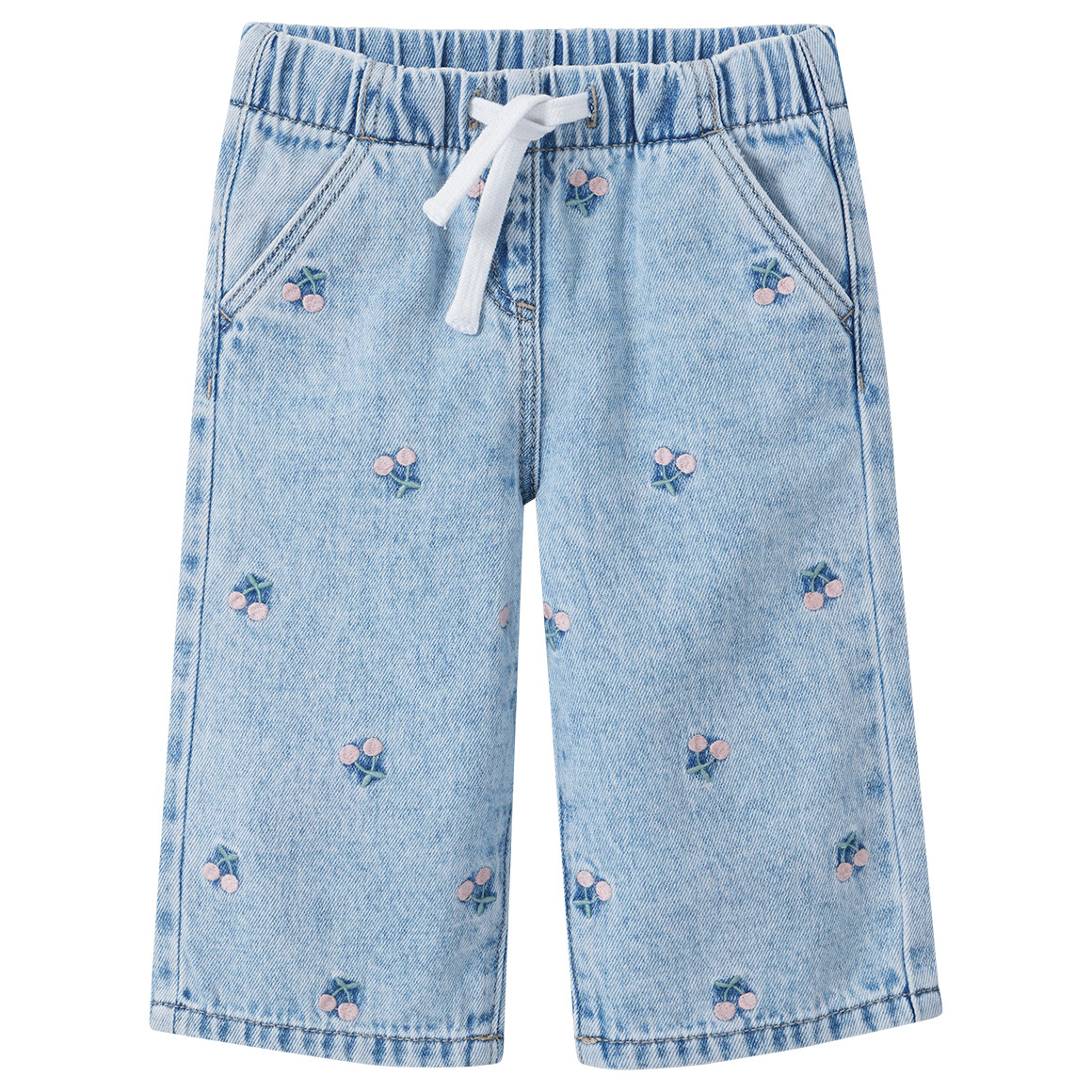 Baby Jeans mit Stickerei