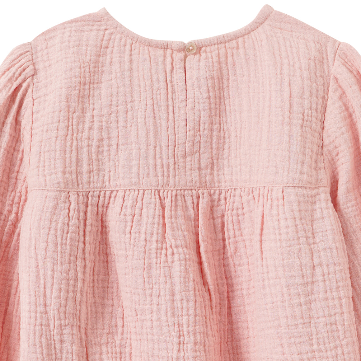 Mädchen Musselin-Bluse mit Rüschen