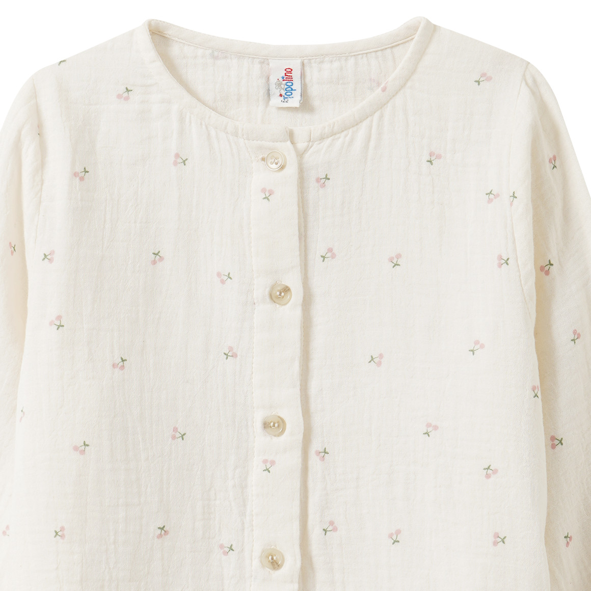 Mädchen Musselin-Bluse aus Bio-Baumwolle
