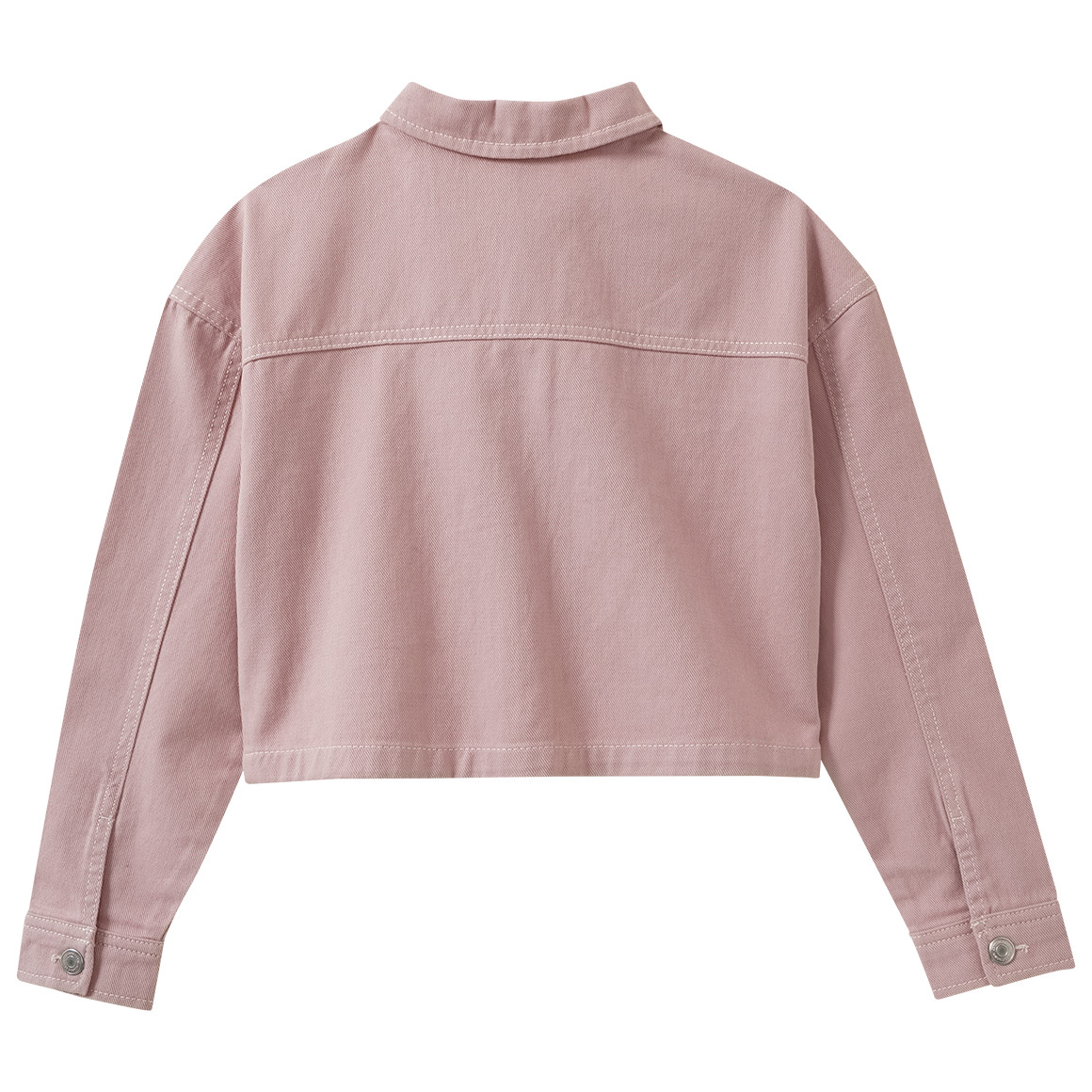 Mädchen Hemdjacke mit Druckknöpfen