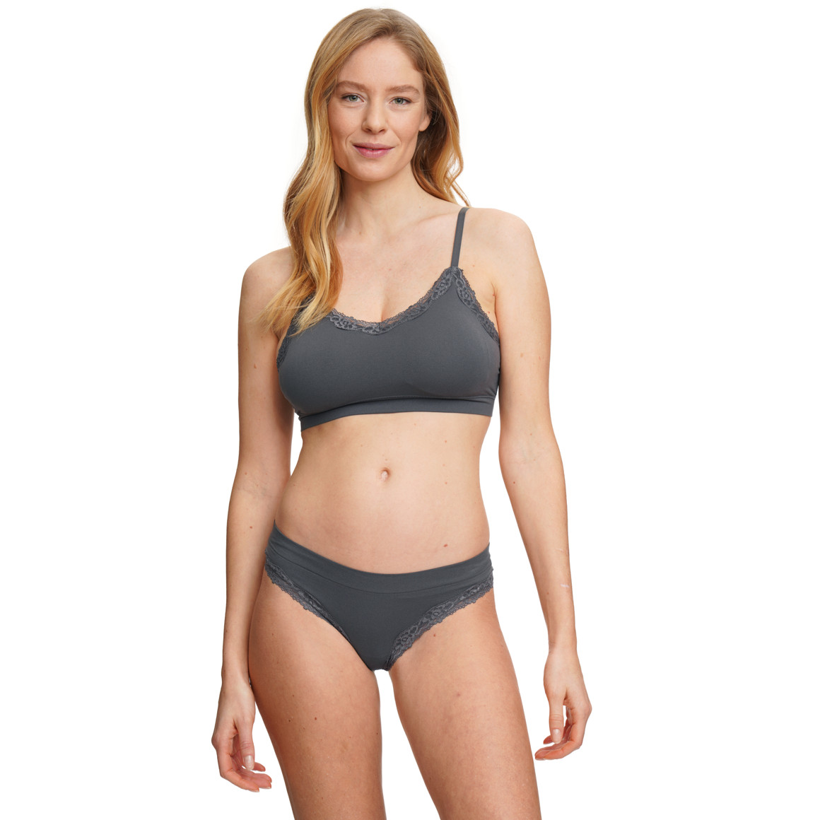 Damen Bustier mit Spitze