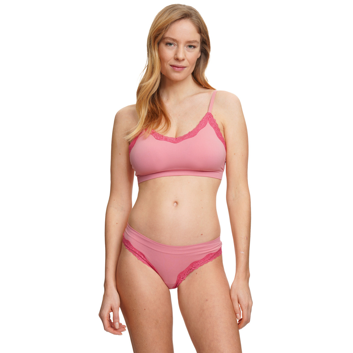 Damen Bustier mit Spitze